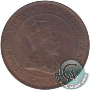 1908 Canada 1-cent Uncirculated (MS-60)