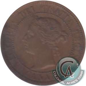 1900 Canada 1-cent EF-AU (EF-45) $
