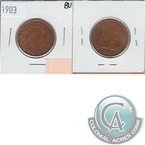 1903 Canada 1-cent Brilliant Uncirculated (MS-63) $