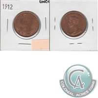 1912 Canada 1-cent UNC+ (MS-62)