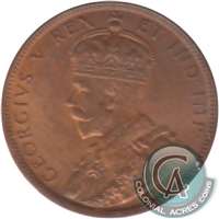 1911 Canada 1-cent UNC+ (MS-62)