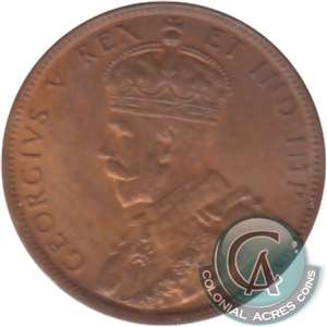 1911 Canada 1-cent UNC+ (MS-62)