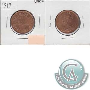 1917 Canada 1-cent UNC+ (MS-62)