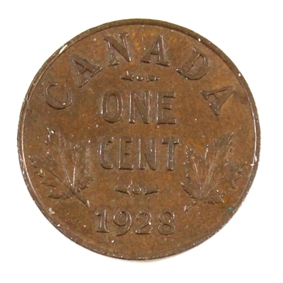 1928 Canada 1-cent EF-AU (EF-45)