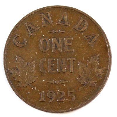 1925 Canada 1-cent Fine (F-12)