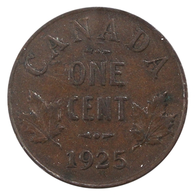 1925 Canada 1-cent Extra Fine (EF-40) $