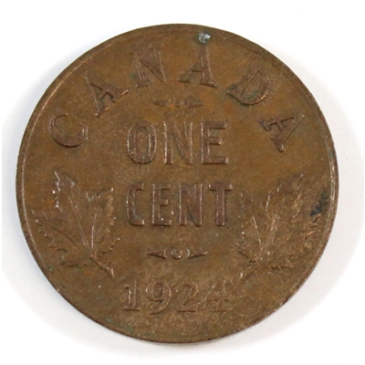 1924 Canada 1-cent Extra Fine (EF-40)