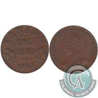 1923 Canada 1-cent F-VF (F-15) $