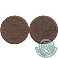 1930 Canada 1-cent AU-UNC (AU-55)
