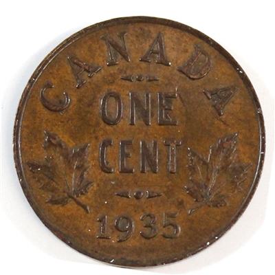1935 Canada 1-cent EF-AU (EF-45)
