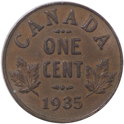 1935 Canada 1-cent Extra Fine (EF-40)