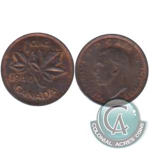 1940 Canada 1-cent Uncirculated (MS-60)