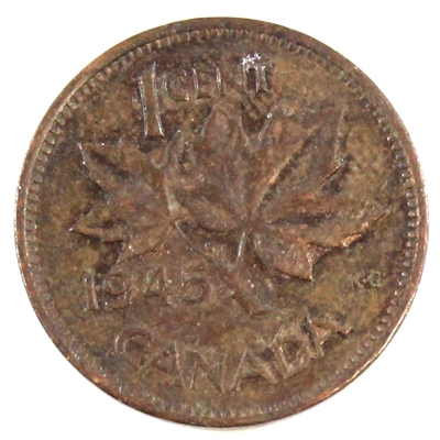 1945 Canada 1-cent Extra Fine (EF-40)
