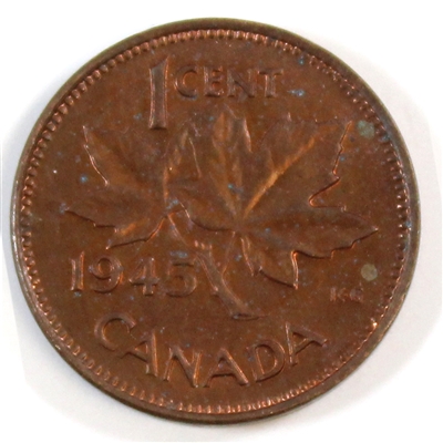 1945 Canada 1-cent Uncirculated (MS-60)