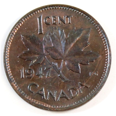 1947 Canada 1-cent AU-UNC (AU-55)