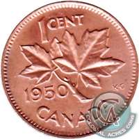1950 Canada 1-cent UNC+ (MS-62)