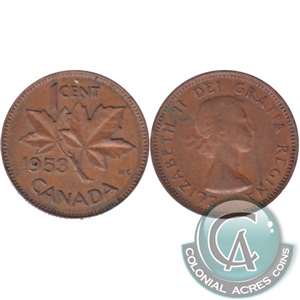 1953 NSS Canada 1-cent Circulated