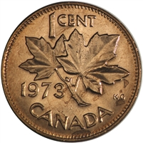 1973 Canada 1-cent Brilliant Uncirculated (MS-63)