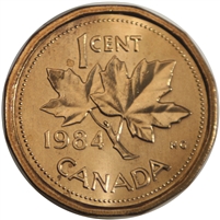 1984 Canada 1-cent Brilliant Uncirculated (MS-63)