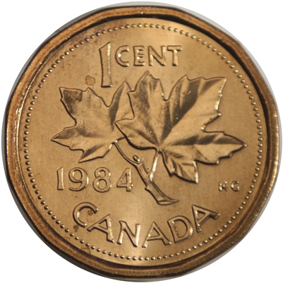 1984 Canada 1-cent Brilliant Uncirculated (MS-63)