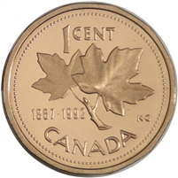 1992 Canada 1-cent Proof