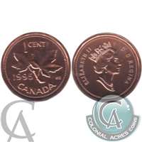 1995 Canada 1-cent Proof Like