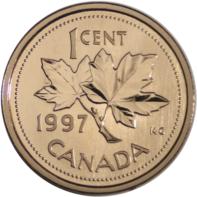 1997 Canada 1-cent Specimen