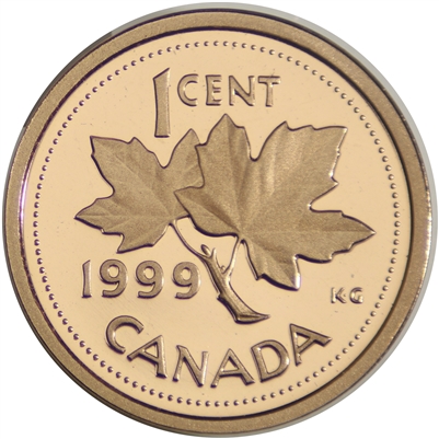 1999 Canada 1-cent Proof