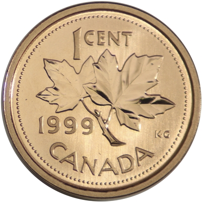 1999 Canada 1-cent Specimen