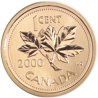 2000 Canada 1-cent Specimen