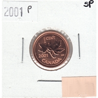 2001P Canada 1-cent Specimen