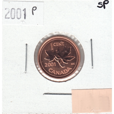 2001P Canada 1-cent Specimen