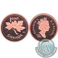 2002 Canada 1-cent Proof
