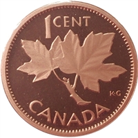 2003 Coronation (1953-2003) Canada 1-cent Proof