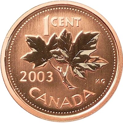 2003P Old Effigy Canada 1-cent Specimen