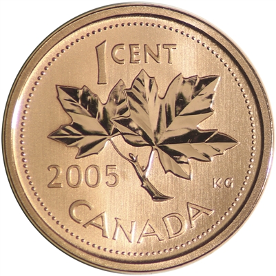 2005P Canada 1-cent Specimen