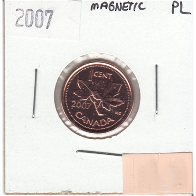 2007 Magnetic Canada 1-cent Proof Like