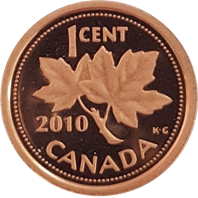 2010 Canada 1-cent Proof