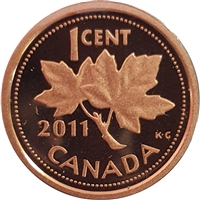 2011 Canada 1-cent Proof
