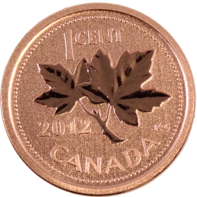 2012 Magnetic Canada 1-cent Specimen