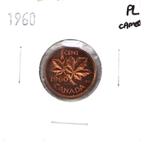 1960 Canada 1-cent Proof Like Cameo