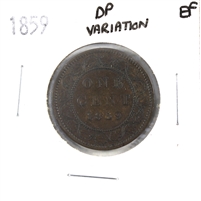 1859 DP Variation 1-cent Extra Fine (EF-40) $