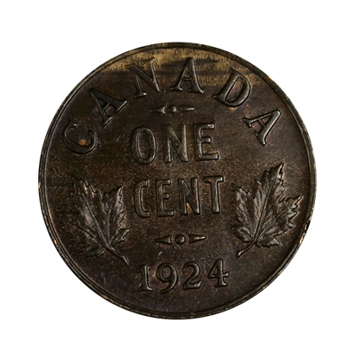 1924 Canada 1-cent UNC+ (MS-62) $