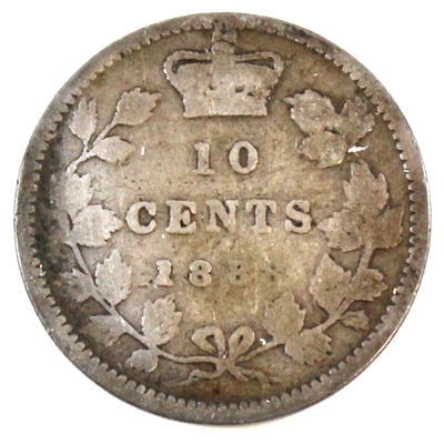 1888 Canada 10-cents Good (G-4)