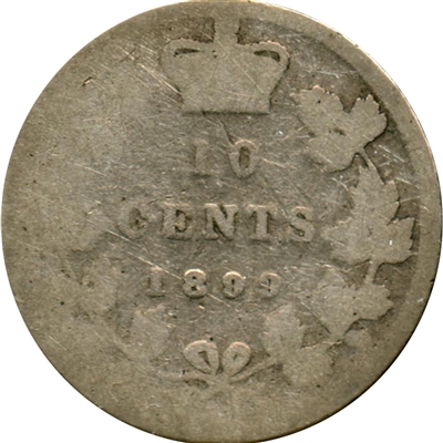 1899 Small 9's Canada 10-cents Filler