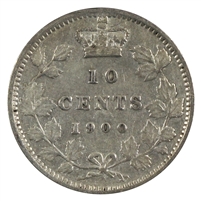 1900 Canada 10-cents VF-EF (VF-30) $