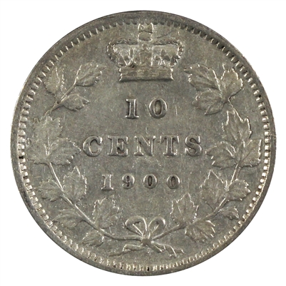 1900 Canada 10-cents VF-EF (VF-30) $