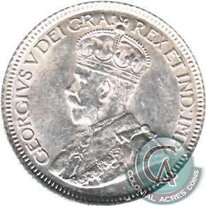 1921 Canada 10-cents AU-UNC (AU-55) $