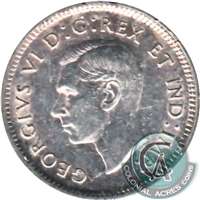 1941 Canada 10-cent VF-EF (VF-30)