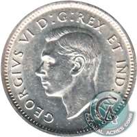 1950 Canada 10-cents EF-AU (EF-45)